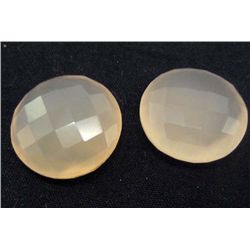 6639 - LOT OF 22.39 CTS OF PINK BOTSWANA AGATE GEMSTONES