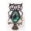 Image 1 : 6967 - RHINESTONE OWL RING