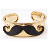Image 1 : 7364 - MOUSTACHE BANGLE BRACELET