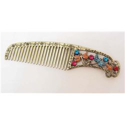 7400 - RHINESTONE DRAGONFLY HAIR COMB