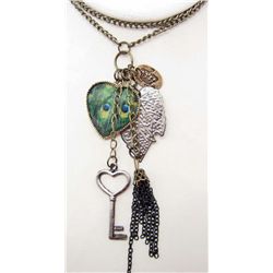 7393 - MULTI-CHARM NECKLACE