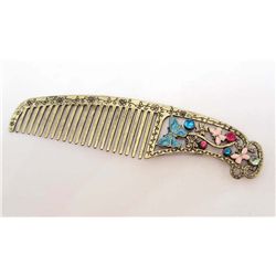 7401 - RHINESTONE BUTTERFLY HAIR COMB