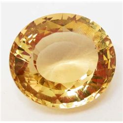 6944 - 28.14 CT LEMON YELLOW AFRICAN QUARTZ