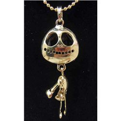7311 - BIG EYE SKELETON PENDANT W/ CHAIN
