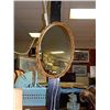 Image 1 : GUILDED FRAMED OVAL MIRROR