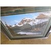 Image 1 : FRAMED LIMITED EDITON PRINT "MOUNTAIN SERENITY" - FRED BUCKWITZ