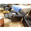 Image 2 : LEATHER ROCKER / RECLINING CHAIR - BROWN - NEW