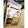 Image 1 : BOX ASSORTED COOK BOOKS & MAGAZINES
