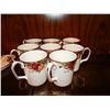 Image 1 : ROYAL ALBERT CHINA - OLD COUNTRY ROSE - 1962 MUGS - BRISTOL BECKER - 8PC TOTAL