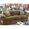 Image 1 : COUCH - CARMEL & PAISLEY WITH ACCENT CUSIONS - NEW