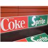 Image 1 : COKE ] SPRITE SIGN - COMMERCIAL METAL