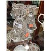 Image 1 : PINWHEEL CRYSTAL CANDLE HOLDERS - 2