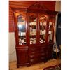 Image 2 : MAHOGANY CHINA CABINET - STANLEY - 2 PC