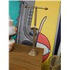 Image 1 : BRASS FLOOR MODEL TOILET PAPER HOLDER