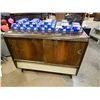 Image 7 : VINTAGE LOEWE-OPTA CONSOLE RADIO / WITH TURN TABLE - GERMAN - WITH SHORT WAVE RADIO - WORKING