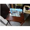 Image 2 : KENMORE SEWING MACHINE IN CABINET WITH ACCESSORY BOX