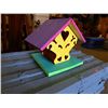 Image 1 : HAND CRAFTED & PAINTED BIRD HOUSE