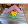 Image 2 : HAND CRAFTED & PAINTED BIRD HOUSE