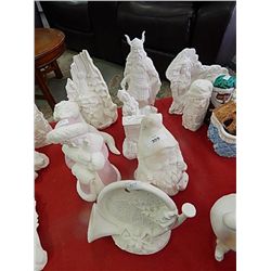 CERAMIC - UNFINISHED - ASSORTED - 7PC