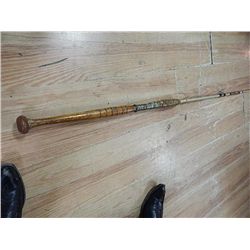 VINTAGE FISHING ROD WITH PULLEY'S AT END