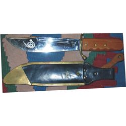 Case clip blade knife and scabbard