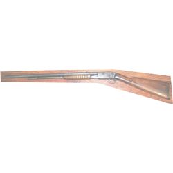 Remington .22 takedown, octagon barrel rifle