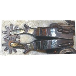 Crockett overlaid spurs