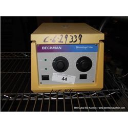 BECKMAN 365606 MICRO FUGELITE (print sequence:) 29339