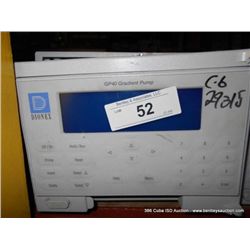 DIONEX GP40 GRADIENT PUMP (print sequence:) 29315