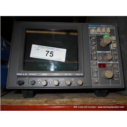 TEKTRONIX 1750 WAVEFORM VECTOR MONITOR (print sequence:) 54275