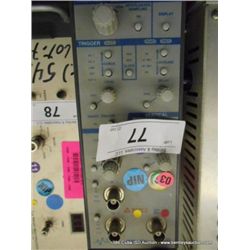 LECROY 7242B TIMEBASE PLUG IN (print sequence:) 54303