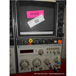 HP 8559A SPECTRUM ANALYZER (print sequence:) 54302