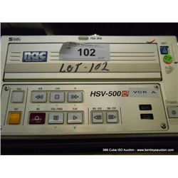 NAC HSV 500 HIGH SPEED COLOR COMPACT CASSETTE VIDE (print sequence:) S807766