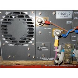 NEMIC LAMBDA F 600 10 POWER SUPPLY