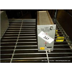 LAMPF DUAL HIGH GAIN WIRE SCANNER AMP PLUG IN