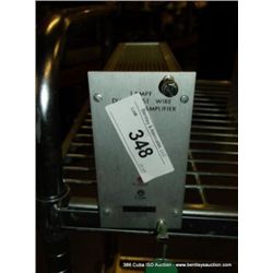 LAMPF DUAL FAST WIRE SCANNER AMPLIFIER PLUG IN