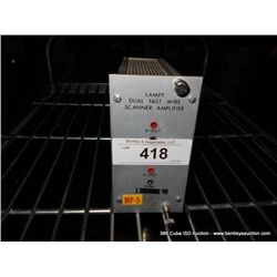 LAMPF DUAL FAST WIRE SCANNER AMPLIFIER PLUG IN