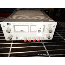 TRIPLE OUTPUT POWER SUPPLY