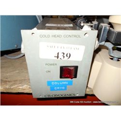 CTI CRYOGENICS COLD HEAT CONTROL L439