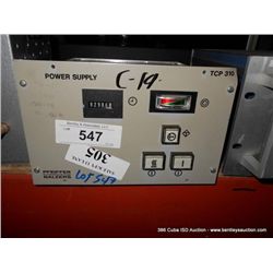 PFEIFFER TCP-310 POWER SUPPLY (print sequence:) K-305
