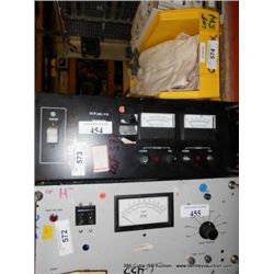 SORENSON DCR-300-9B POWER SUPPLY (print sequence:) L-454