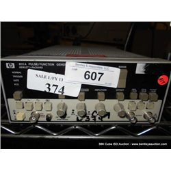 HP 8111A PULSE/FUNCTION GENERATOR (print sequence:) L-374