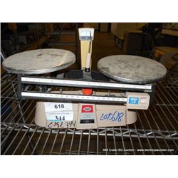 OHAUS HARVARD TRIP BALANCE (print sequence:) L-344