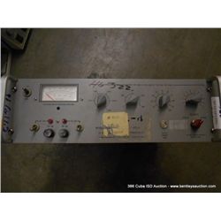 PDI 1570 HIGH VOLTAGE DC POWER SOURCE (print sequence:) L-376