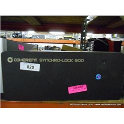 COHERENT SYNCHRO-LOCK 900 LASER (print sequence:) 54648