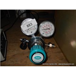 AIRGAS 120-1-580-V COMPRESSED GAS REGULATOR