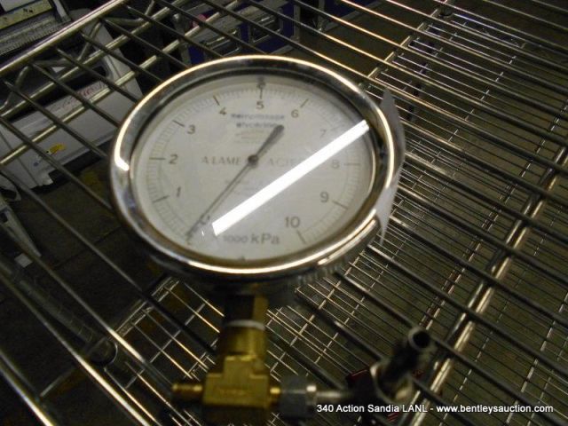 ALAME ACIER MANOMETER