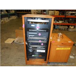 MEDIA CABINET W/ ELECTRONICS (print sequence:) 54701. 54700
