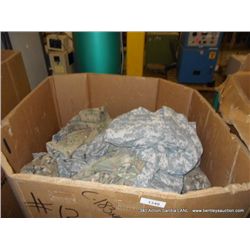 GAYLORD: MILITARY CLOTHES (CONTENTS ONLY ~ GAYLORD $25)