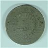 Image 10 : 5-1866 SHIELD NICKELS AG-GOOD